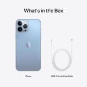 Picture of Apple iPhone 13 Pro Max, 128GB, Sierra Blue - (Renewed)