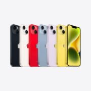 Picture of Apple iPhone 14, 256 GB, Yellow (Renewed)