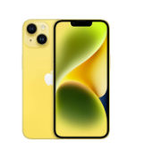 Picture of Apple iPhone 14, 256 GB, Yellow (Renewed)