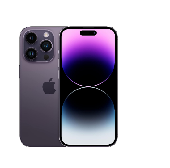 Picture of Apple iPhone 14 Pro, 128GB, Deep Purple - (Renewed)