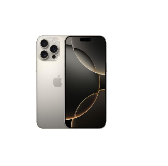 Picture of Apple iPhone 16 Pro Max, 256GB, Natural Titanium (Renewed)