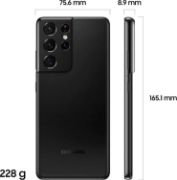 Picture of Samsung Galaxy S21 Ultra 128GB Phantom Black Dual sim (sim+esim) (Renewed)