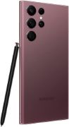 Picture of Samsung Galaxy S22 Ultra 5G S908B/DS 2022 all carriers Dual Sim 128GB Burgundy (Renewed)
