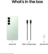 Picture of Samsung Galaxy S25 AI Smartphone, Galaxy AI, 12GB Memory, 128GB Storage, 50MP Camera, Mint, (Renewed)