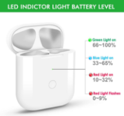 Picture of Charging Case Replacement Compatible with AirPods1 &2  Generation, Wireless AirPods Charger Case |White|