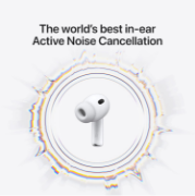 Picture of AirPods Pro 3 Wireless Earbuds with ANC, Spatial Audio & USB-C Repacked By Viplatina