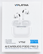 Picture of AirPods Pro 3 Wireless Earbuds with ANC, Spatial Audio & USB-C Repacked By Viplatina